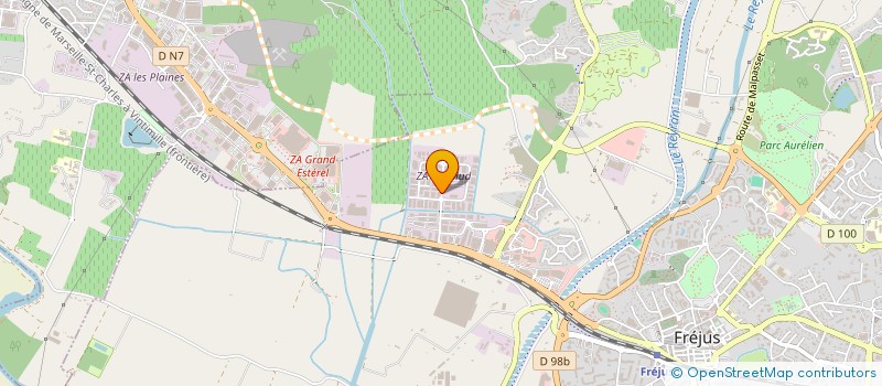 localisation de l'entreprise VALENGUI à FREJUS