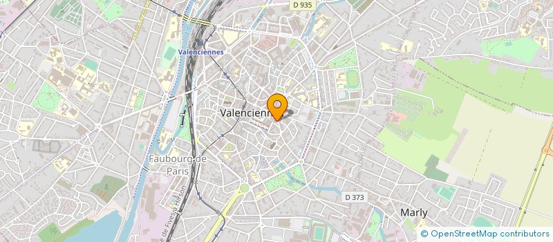 localisation de l'entreprise VALENIMAGE  VALENCIENNES
