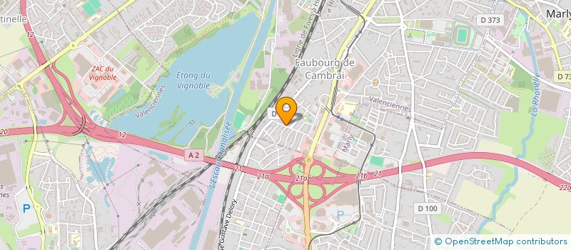 localisation de l'entreprise VALENSAL  VALENCIENNES