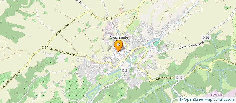 localisation de l'entreprise VALENSOLE - TRA DE LA CARRAIRE à VALENSOLE