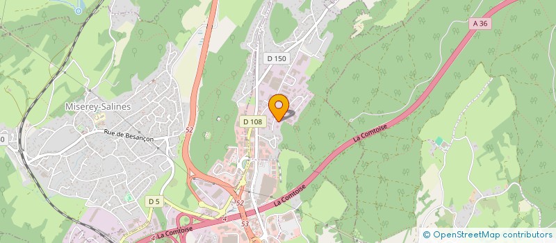 localisation de l'entreprise VALENT'IMPRIMERIE à CHATILLON-LE-DUC