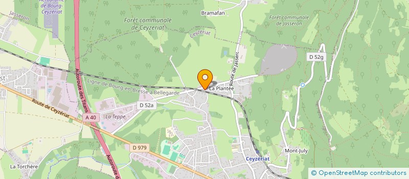 localisation de l'entreprise VALENT'IN RENOVATION à CEYZERIAT