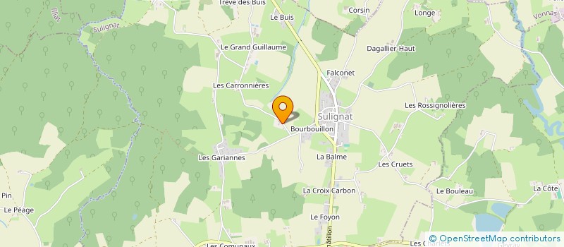 localisation de l'entreprise VALENTE INVEST  CHATILLON-SUR-CHALARONNE