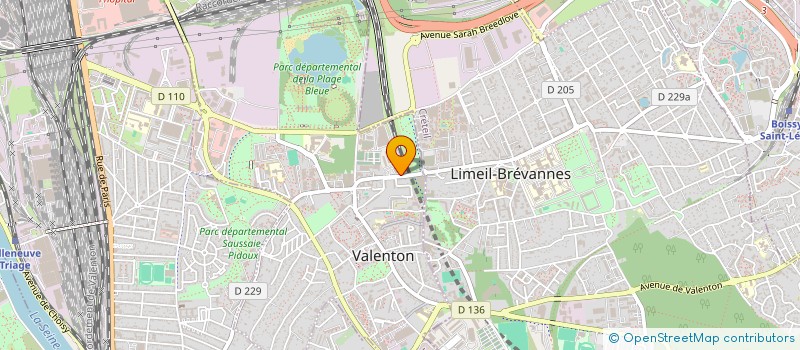 localisation de l'entreprise VALENTIME à VALENTON