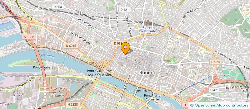 localisation de l'entreprise VALENTIN 2 à ROUEN