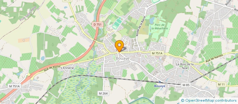 localisation de l'entreprise VALENTIN  BOUAYE