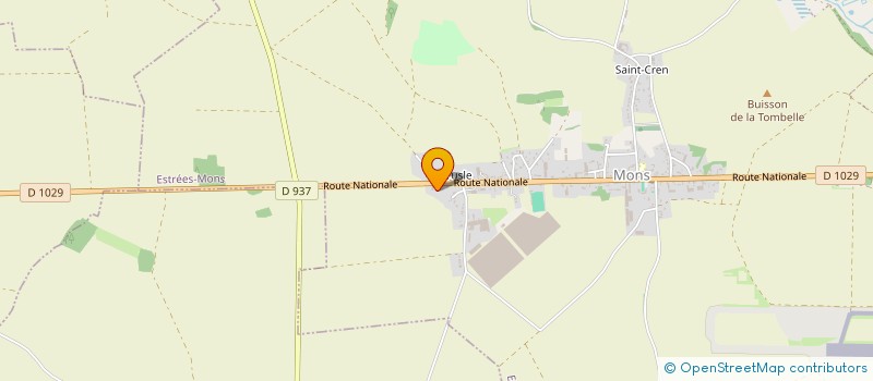 localisation de l'entreprise VALENTIN  BOUCHAVESNES-BERGEN