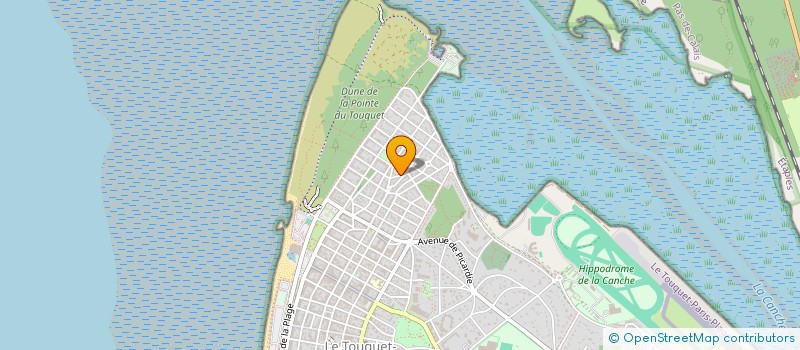 localisation de l'entreprise VALENTIN à LE TOUQUET-PARIS-PLAGE