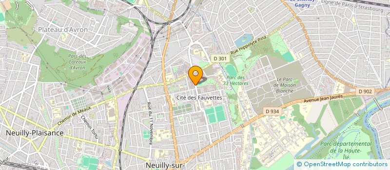 localisation de l'entreprise VALENTIN à NEUILLY-SUR-MARNE