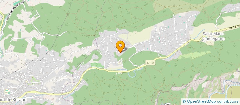 localisation de l'entreprise VALENTIN  SAINT-MARC-JAUMEGARDE