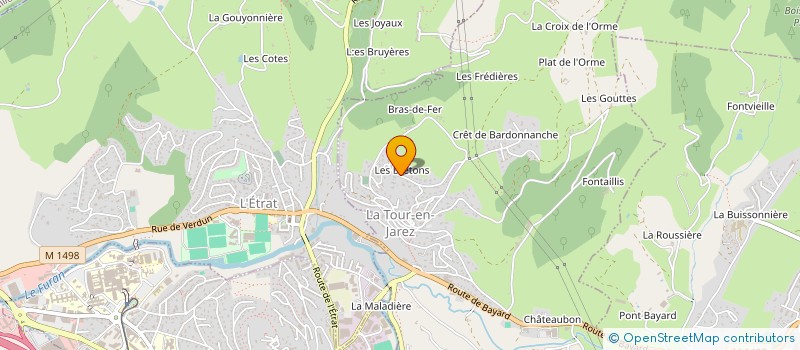 localisation de l'entreprise VALENTIN DK  L'ETRAT