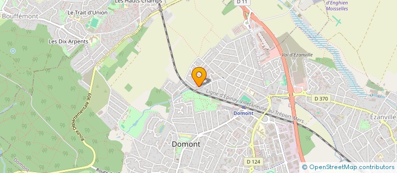 localisation de l'entreprise VALENTIN ESPACE DE VIE à DOMONT