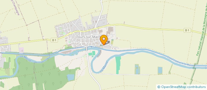 localisation de l'entreprise VALENTIN GAIDOZ  TOURS-SUR-MARNE