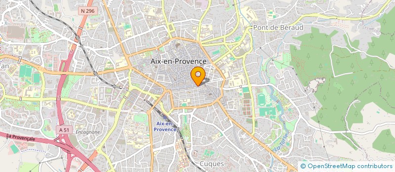 localisation de l'entreprise VALENTIN INVEST à AIX-EN-PROVENCE