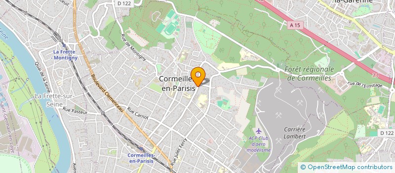 localisation de l'entreprise VALENTIN MAREE à CORMEILLES-EN-PARISIS