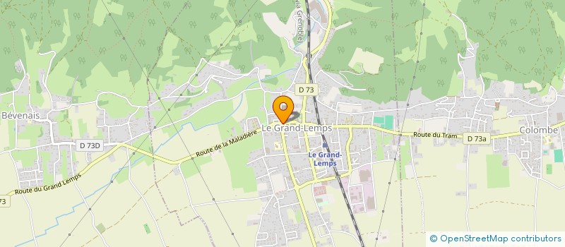 localisation de l'entreprise VALENTIN PLANTS  LE GRAND-LEMPS