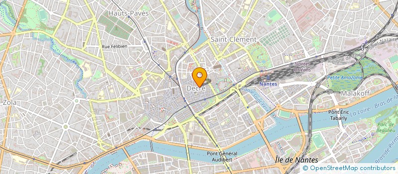 localisation de l'entreprise VALENTINA à NANTES