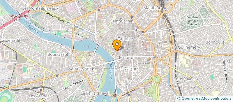 localisation de l'entreprise VALENTINA  TOULOUSE