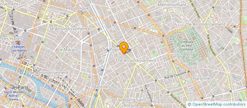 localisation de l'entreprise VALENTINE  PARIS