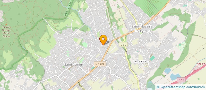 localisation de l'entreprise VALENTINE  SAINT-ISMIER