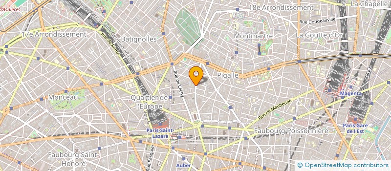 localisation de l'entreprise VALENTINE COMME SUR DES ROULETTES  PARIS