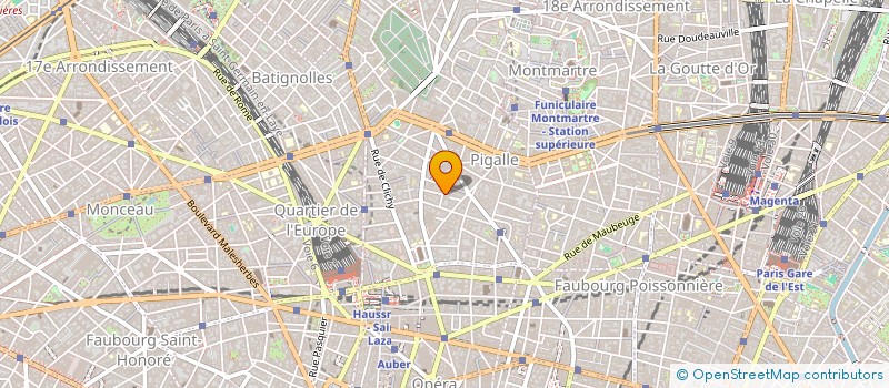 localisation de l'entreprise VALENTINE H.DESPOINTES à PARIS