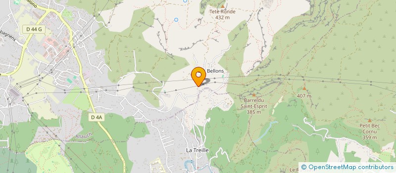 localisation de l'entreprise VALENTINE SACOMAN  ALLAUCH