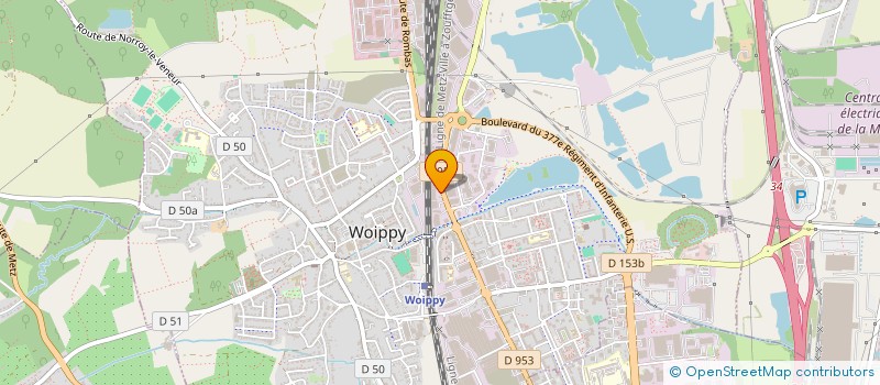 localisation de l'entreprise VALENTINI 57 à WOIPPY