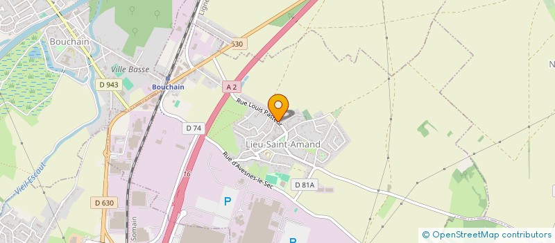 localisation de l'entreprise VALENTINLOU  LIEU-SAINT-AMAND