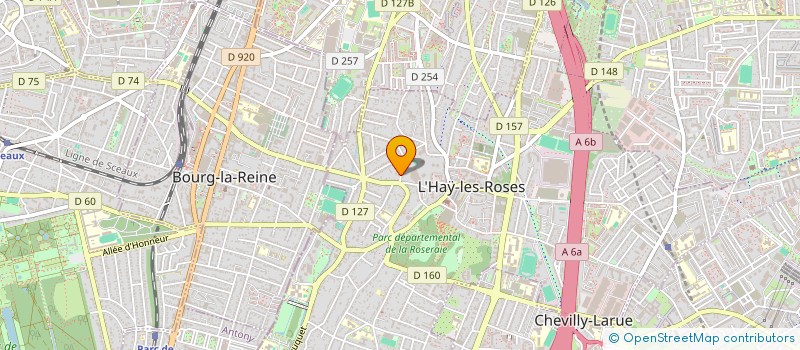 localisation de l'entreprise VALENTON 2017  L'HAY-LES-ROSES