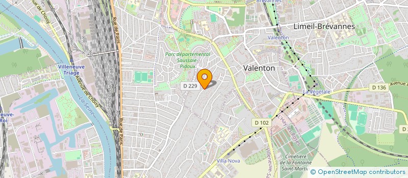 localisation de l'entreprise VALENTON AVENIR  VALENTON