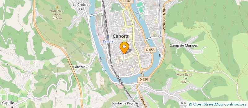 localisation de l'entreprise VALENTRE DENTAIRE  CAHORS