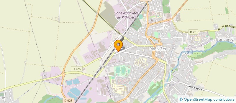 localisation de l'entreprise VALENZA à PITHIVIERS