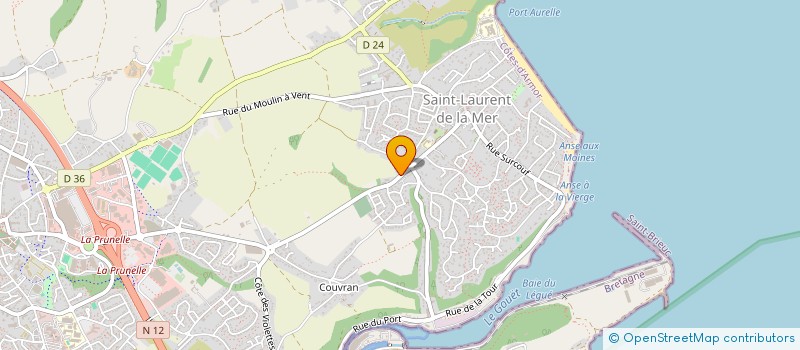 localisation de l'entreprise VALENZIANI FRERES  PLERIN