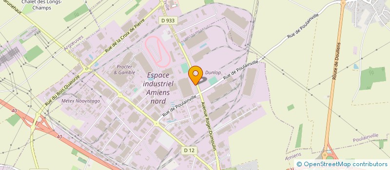 localisation de l'entreprise VALEO EMBRAYAGES à AMIENS