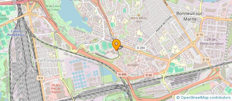 localisation de l'entreprise VALEO POWER FRANCE à CRETEIL