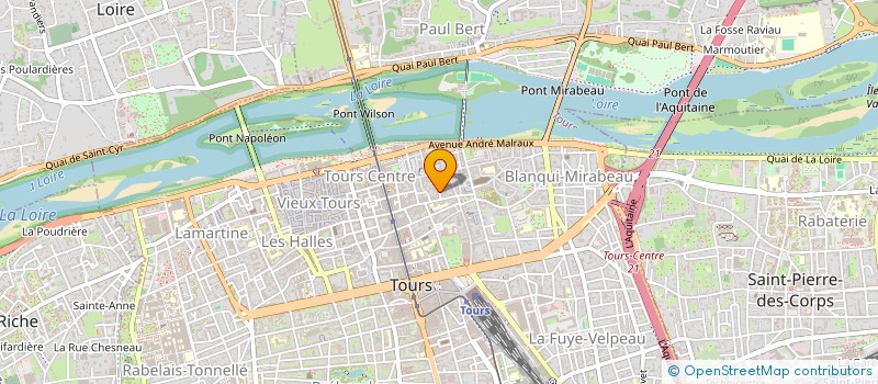 localisation de l'entreprise VALEPHIL  TOURS