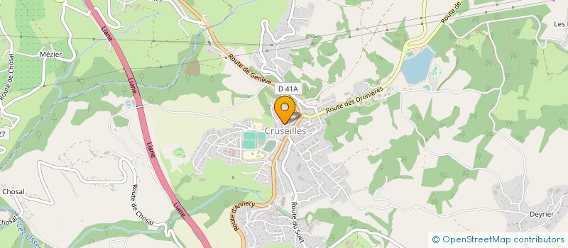 localisation de l'entreprise VALER  CRUSEILLES