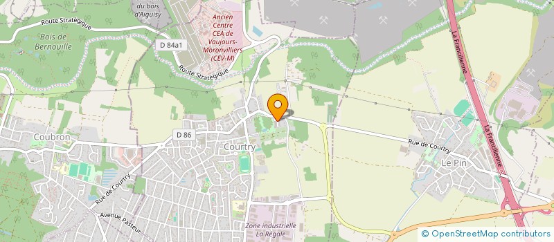 localisation de l'entreprise VALER CONSULTING à COURTRY
