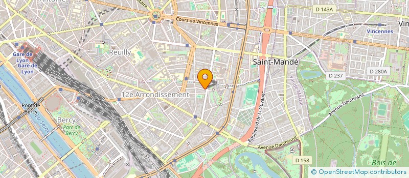 localisation de l'entreprise VALERCO à PARIS