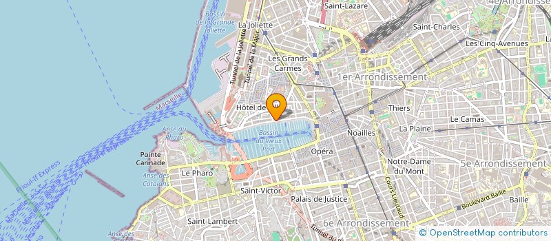 localisation de l'entreprise VALERE à MARSEILLE