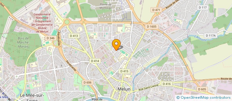 localisation de l'entreprise VALERGENCES à MELUN