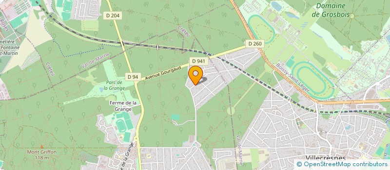 localisation de l'entreprise VALERIA  YERRES