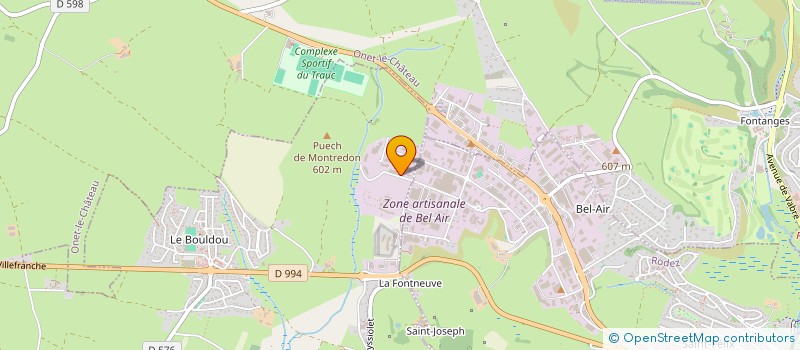 localisation de l'entreprise VALERIAM  LUC-LA-PRIMAUBE