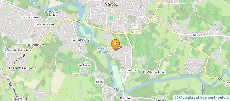 localisation de l'entreprise VALERIANE  VERTOU