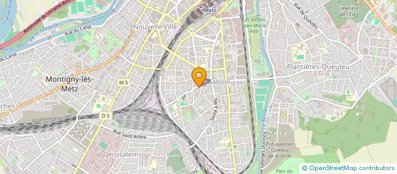 localisation de l'entreprise VALERIANNA  METZ