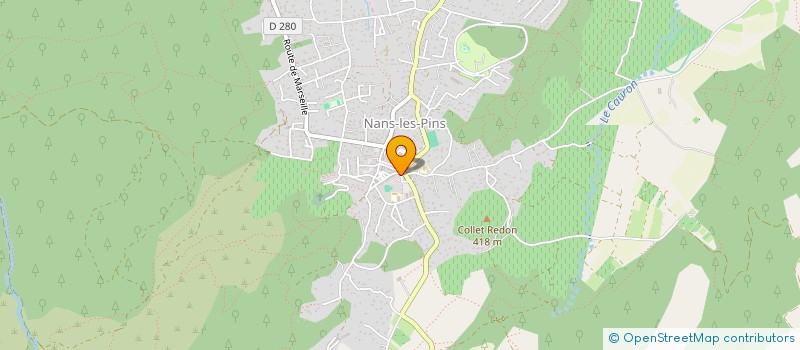 localisation de l'entreprise VALERIC  NANS-LES-PINS