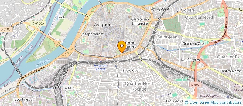 localisation de l'entreprise VALERIC  AVIGNON