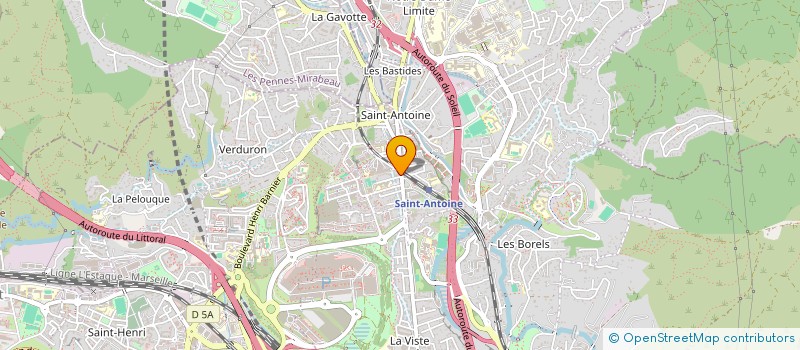 localisation de l'entreprise VALERIE 2 à MARSEILLE