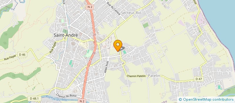 localisation de l'entreprise VALERIE à SAINT-ANDRE